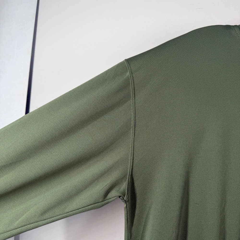 Scottevest‎ Mens High IQ TEC Performance Long Sleeve T Shirt 3 Pocket Green Sz L - Picture 9 of 16